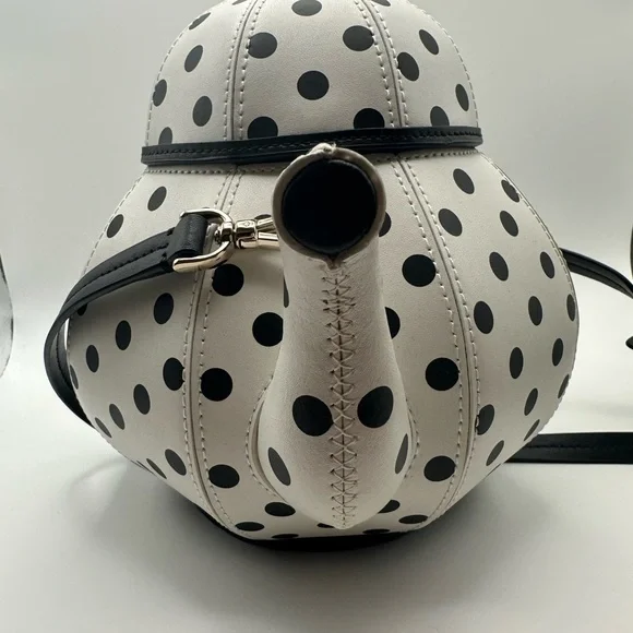 Kate Spade Tea Party Polka Dot Teapot Crossbody Bag - Picture 5 of 7
